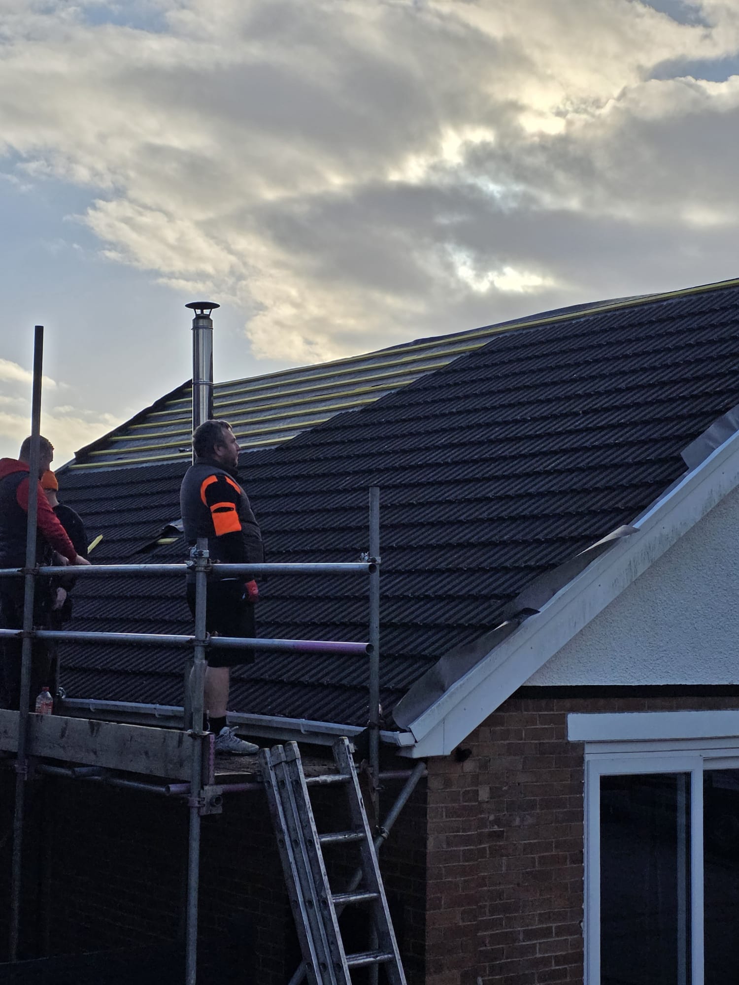 Completed roofing work by Future Roofing in South Wales