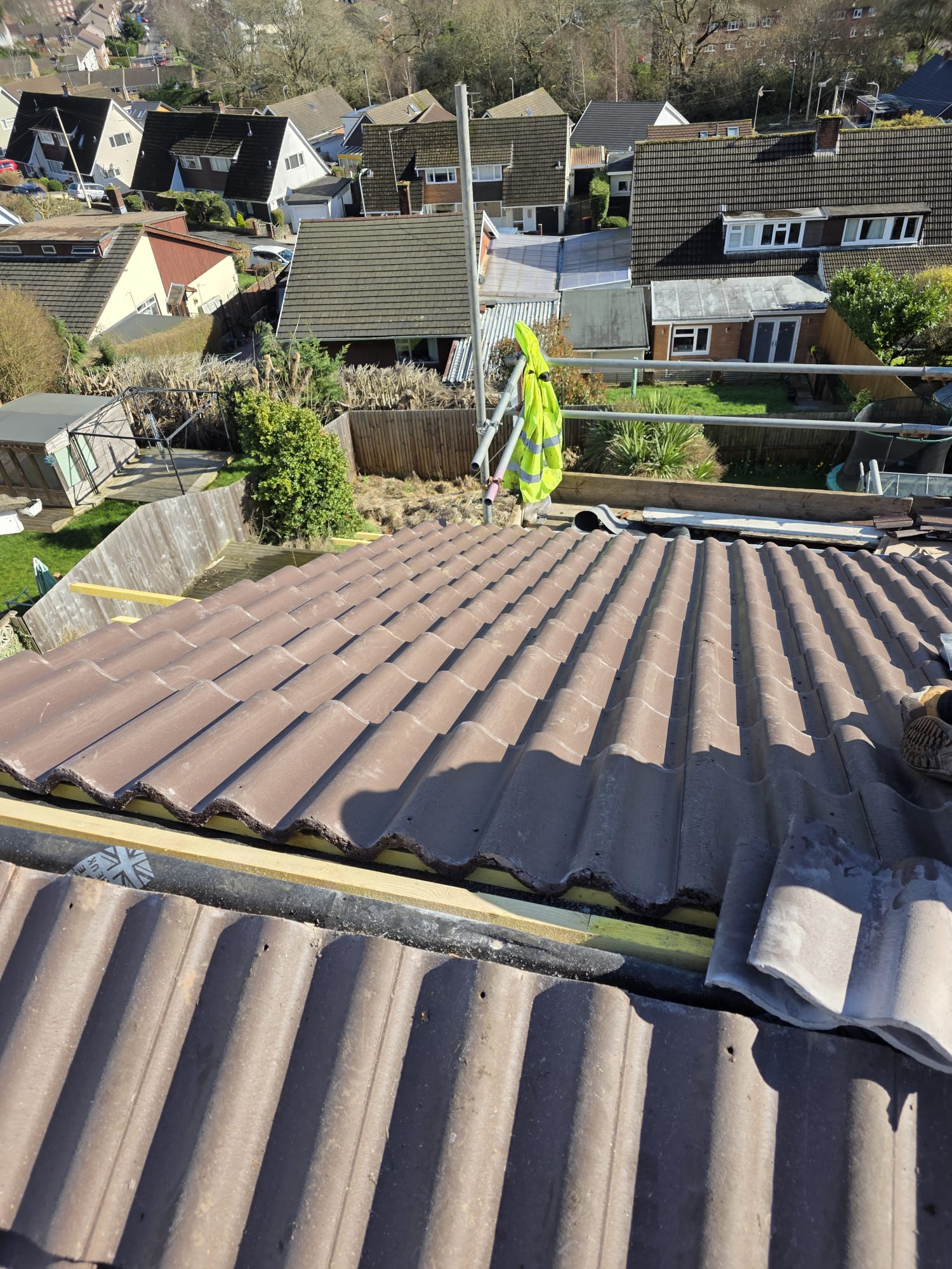 Roofing work by Future Roofing in South Wales