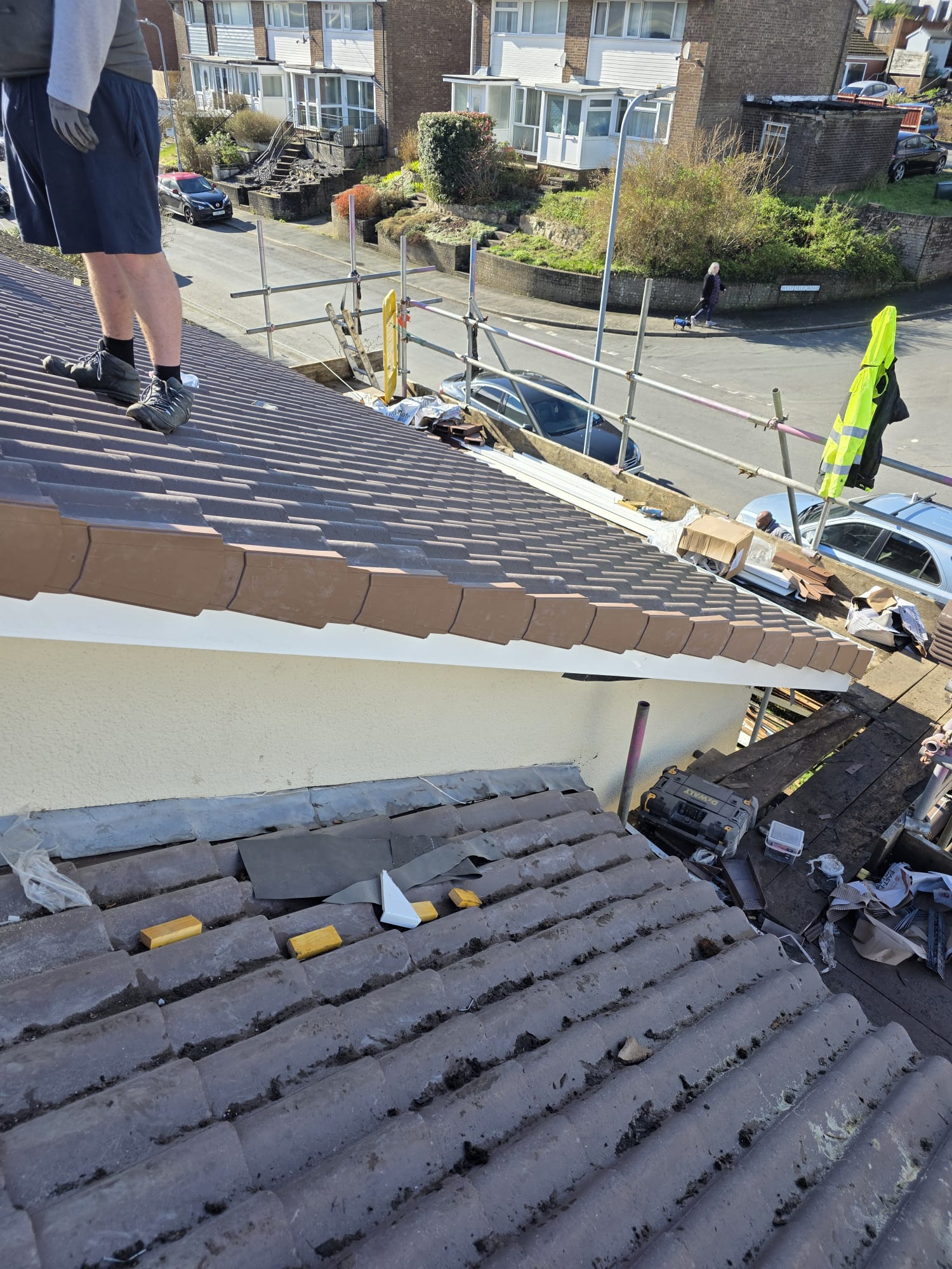 Roofing work by Future Roofing in South Wales