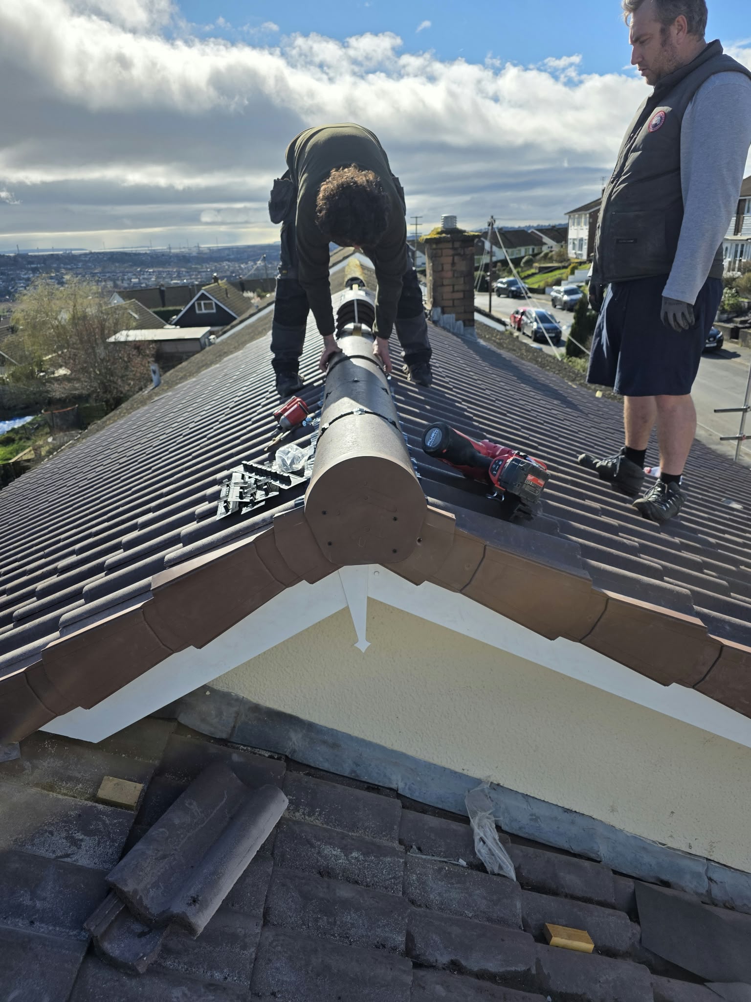 Roofing work by Future Roofing in South Wales