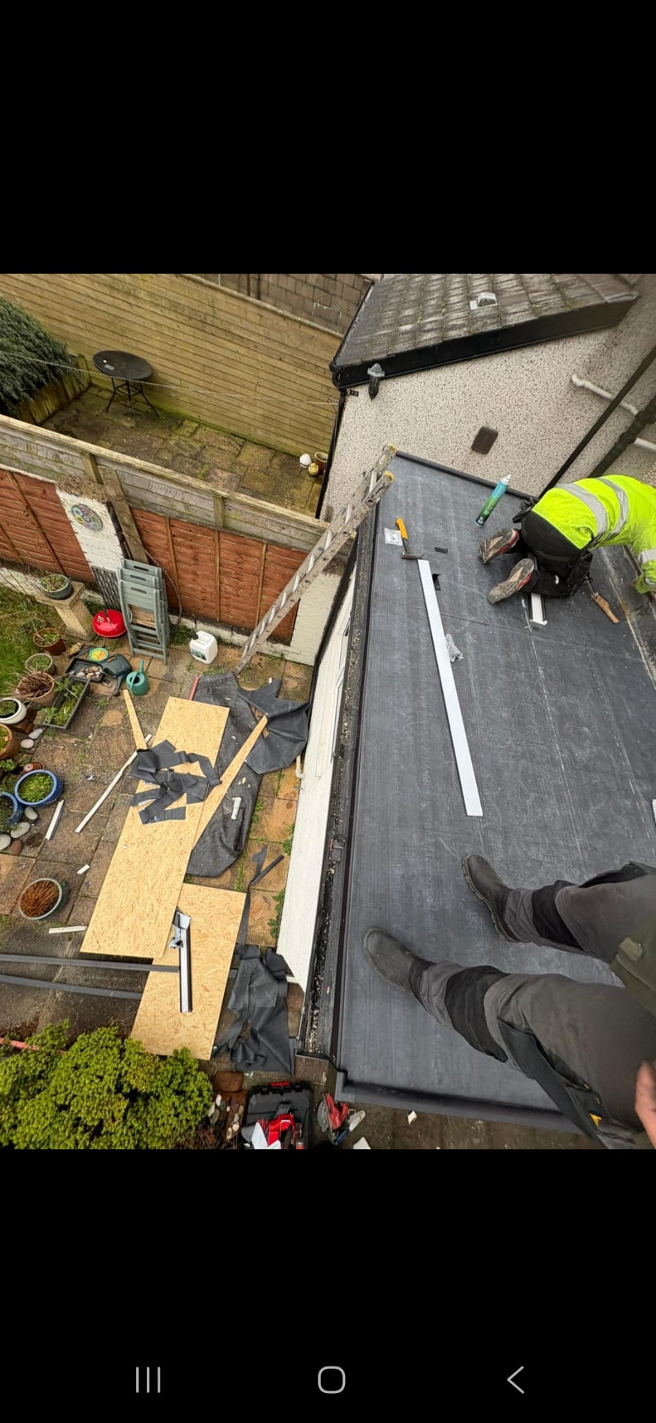 Roofing work by Future Roofing in South Wales