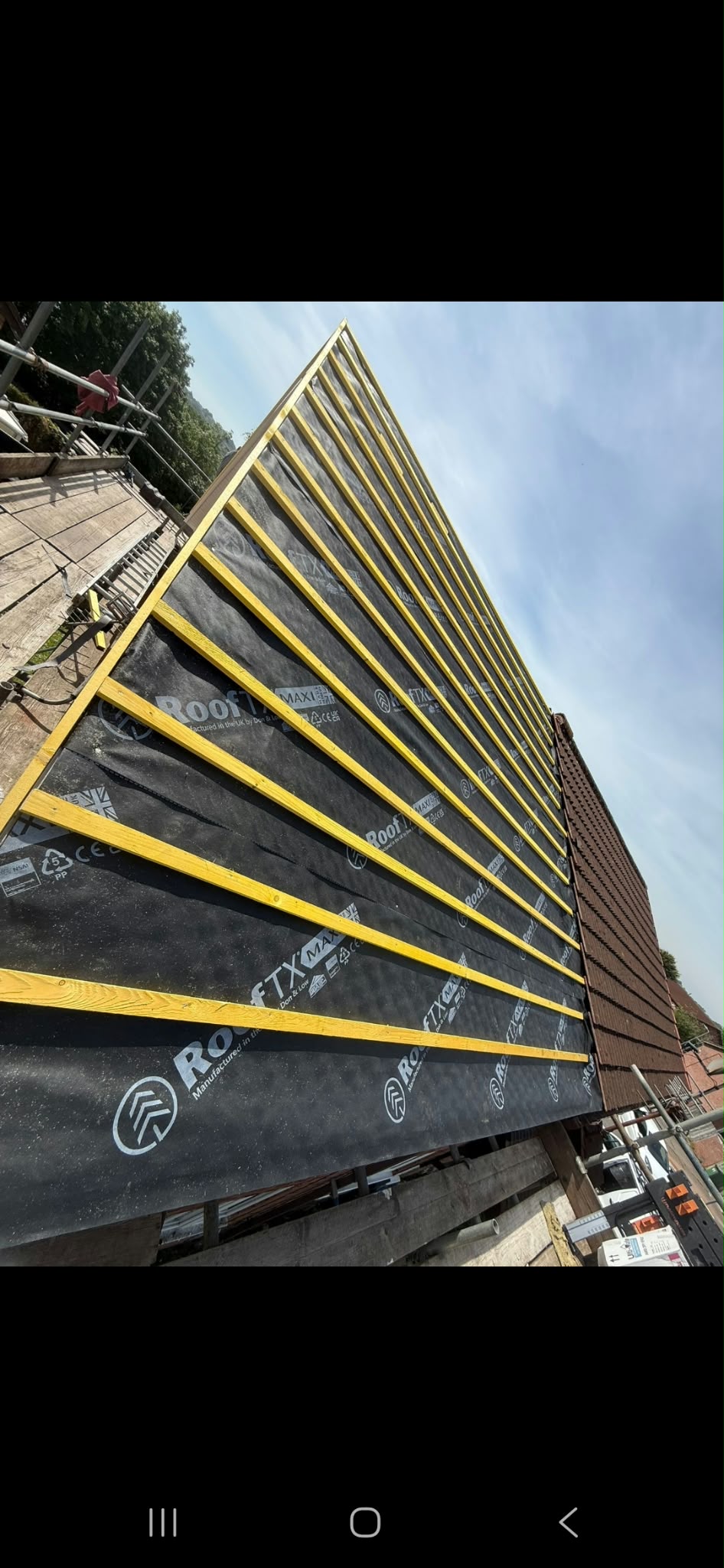 Roofing work by Future Roofing in South Wales