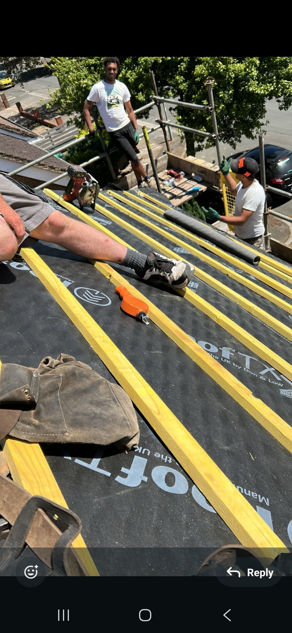 Roofing work by Future Roofing in South Wales