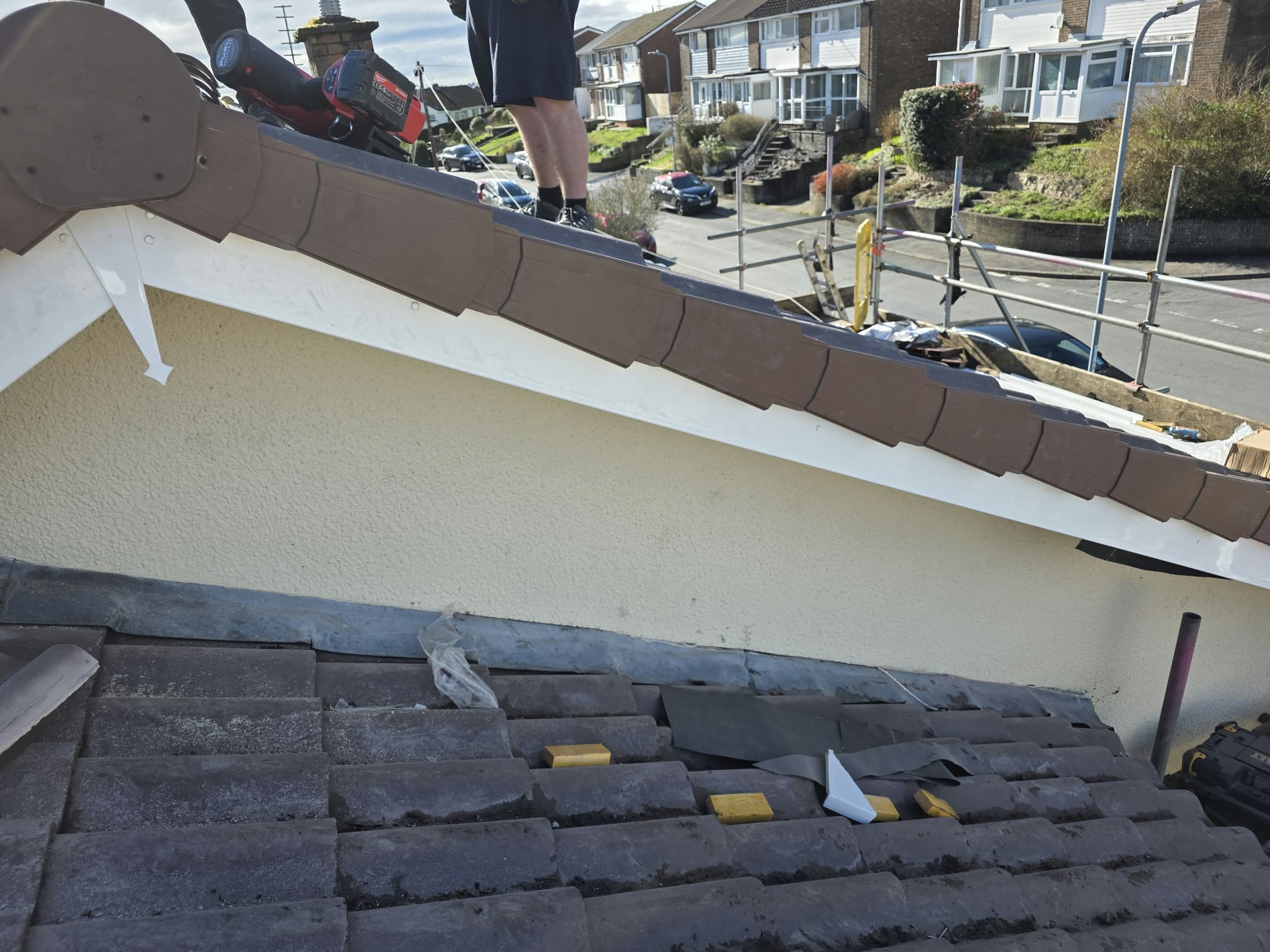 Roofing work by Future Roofing in South Wales